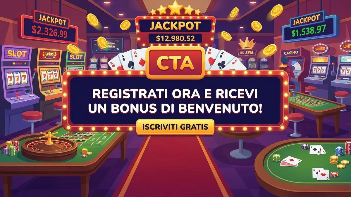 Registrazione con bonus